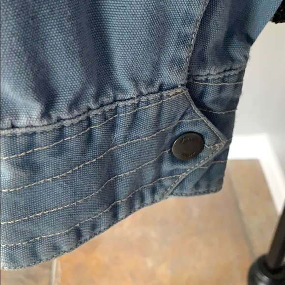 i.e. relaxed Light Blue Cotton Jacket - Picture 4 of 9